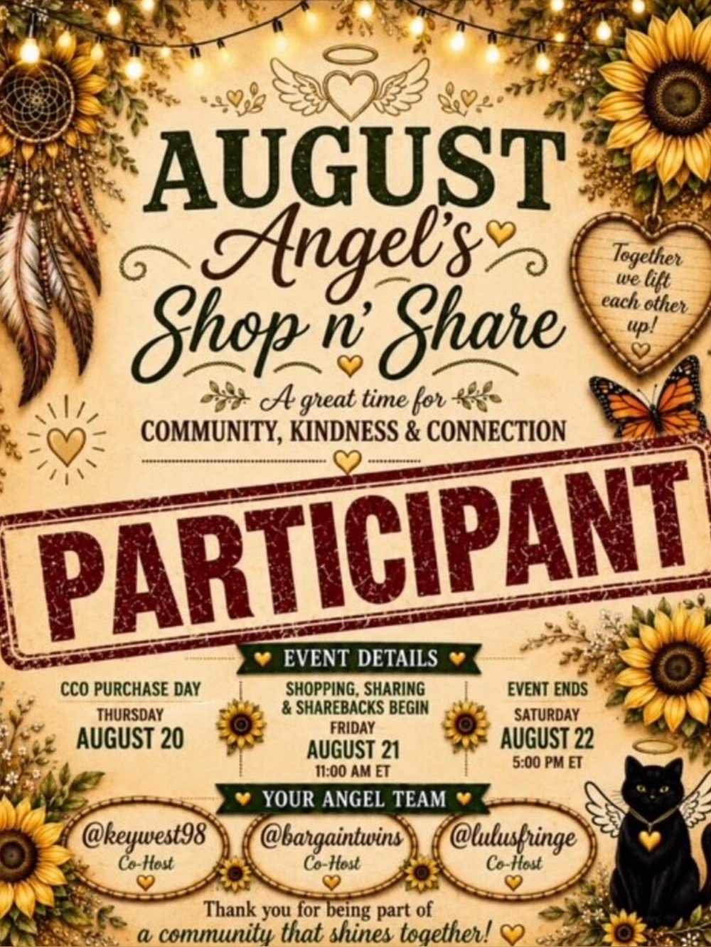 Participant Angel Number #11 Shop & Share